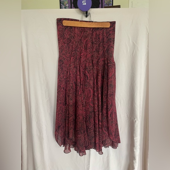 Women’s Vintage Midi Flowy Skirt - Size Small - Picture 2 of 10